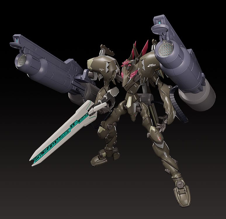 Fafner In The Azure The Beyond Maqueta Moderoid Plastic Model Kit Fafner Mark Vier Kai Abaddon 19 cm