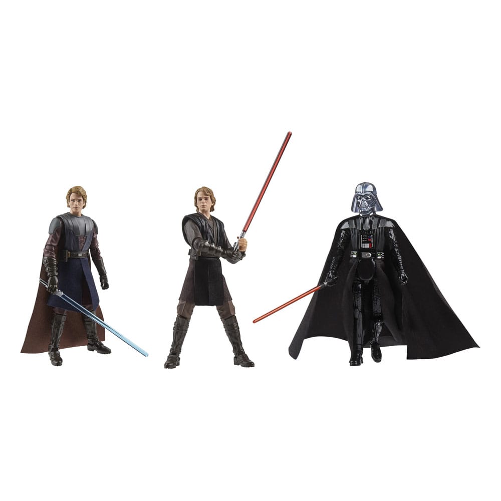 Star Wars Vintage Collection Pack de 3 Figuras The Journey of Anakin Skywalker Frikytopia