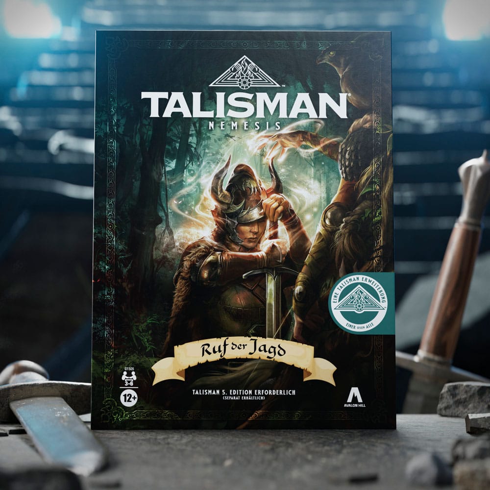 Talisman: Nemesis Expansión del Juego de Mesa Ruf Der Jagd *Edición Aléman*