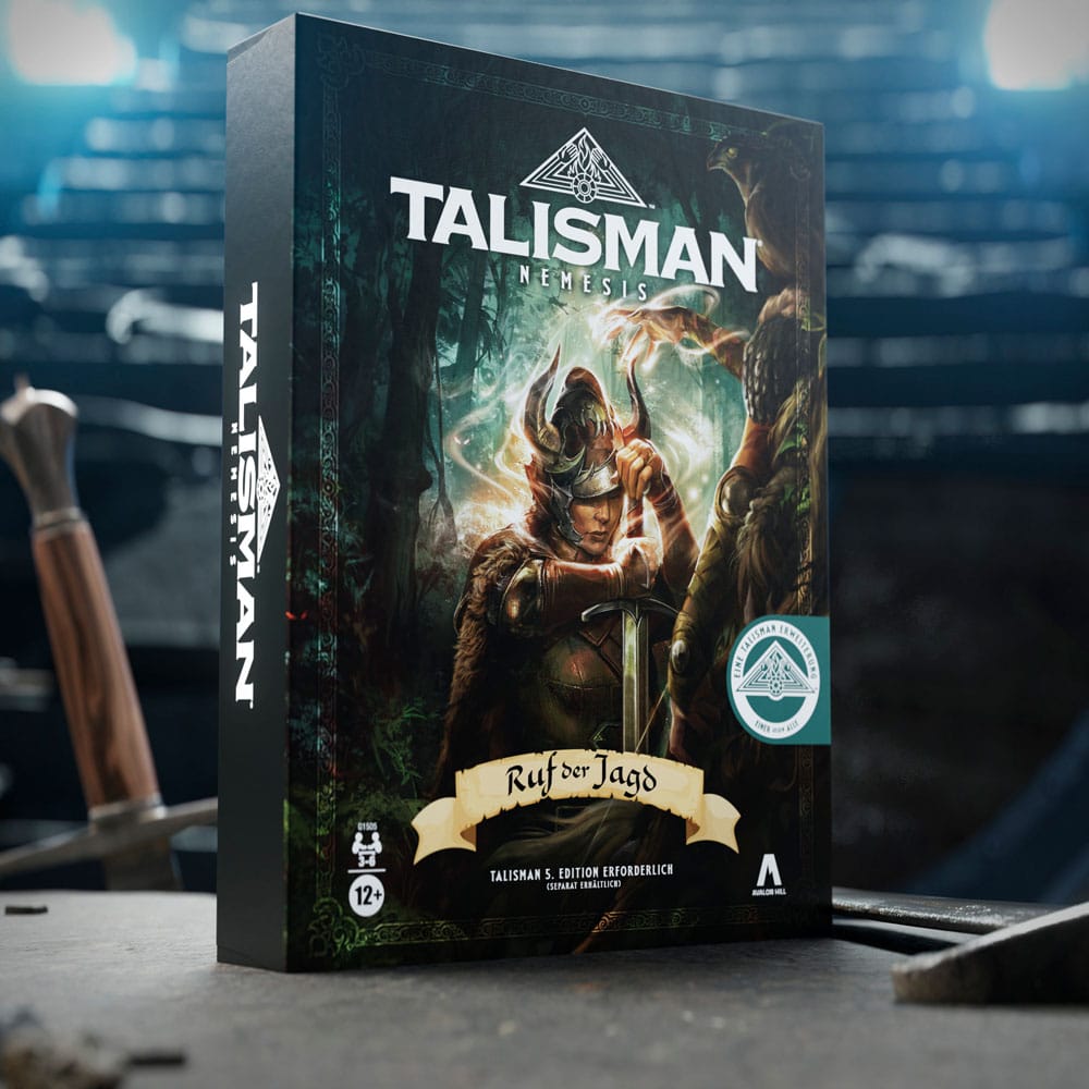 Talisman: Nemesis Expansión del Juego de Mesa Ruf Der Jagd *Edición Aléman*