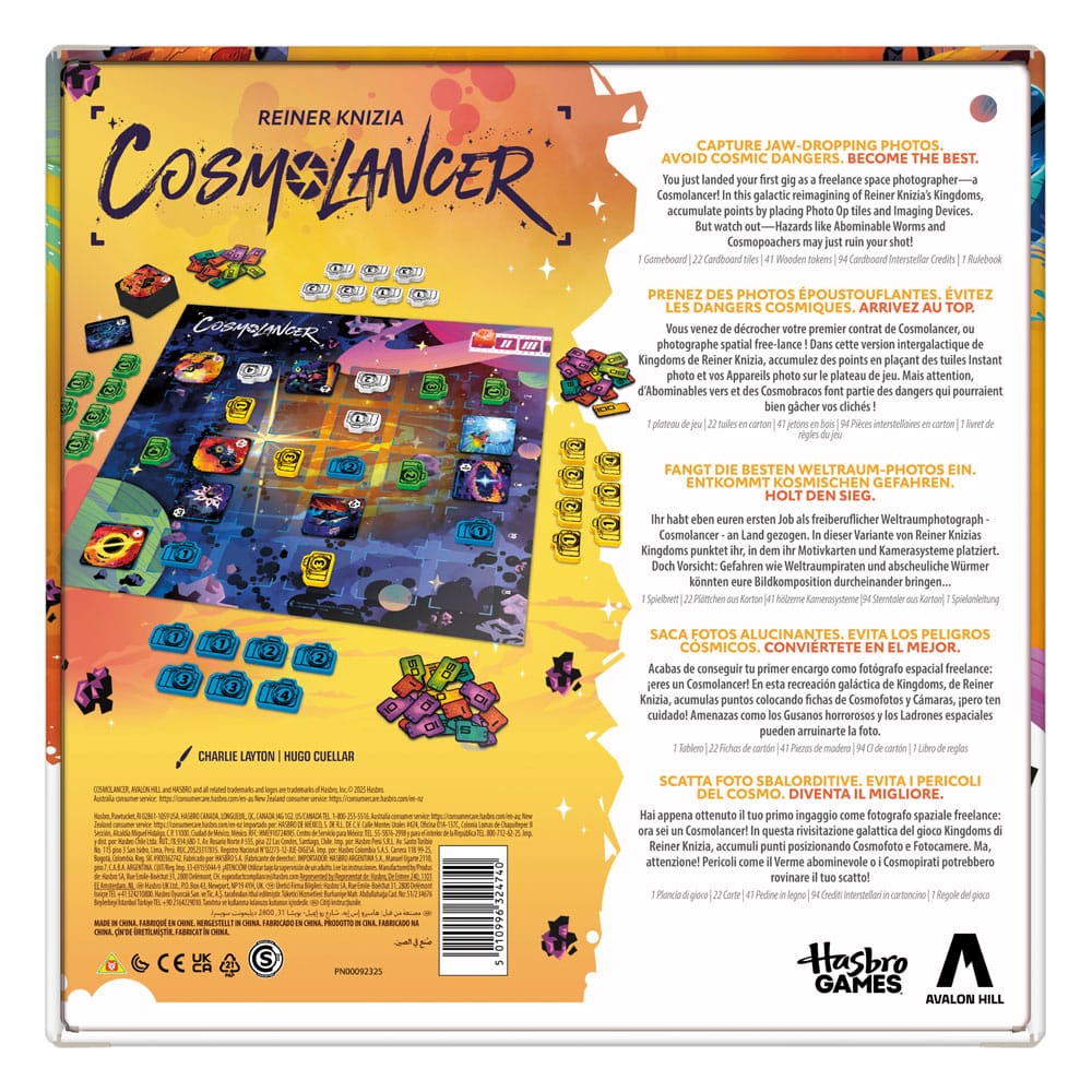 Cosmolancer Juego de Mesa *Versión Multilingüe*