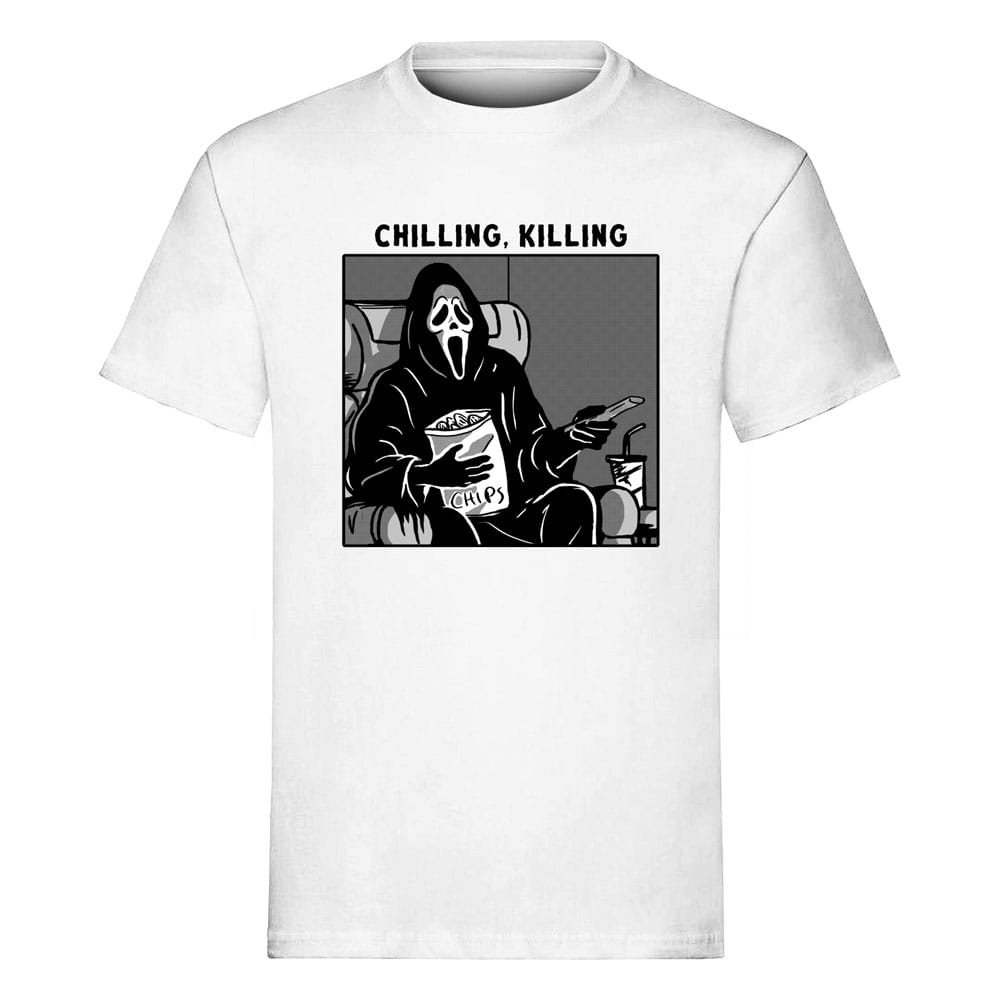 Scream Camiseta Ghost Face Chilling, Killing talla M