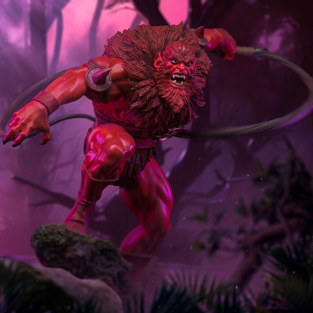 Masters Of The Universe Estatua Art Scale 1/10 Red Beast Man (Exclusive 2024) 23 cm