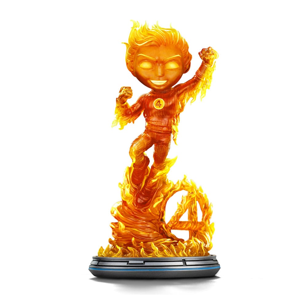 Fantastic Four Minifigura Mini Co. PVC Human Torch 21 cm Frikytopia