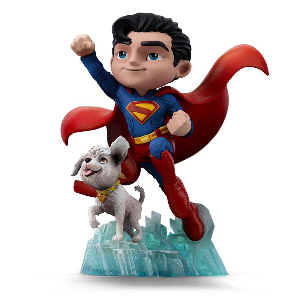 Superman Legacy Minifigura Mini Co. PVC Superman & Krypto 17 cm Frikytopia