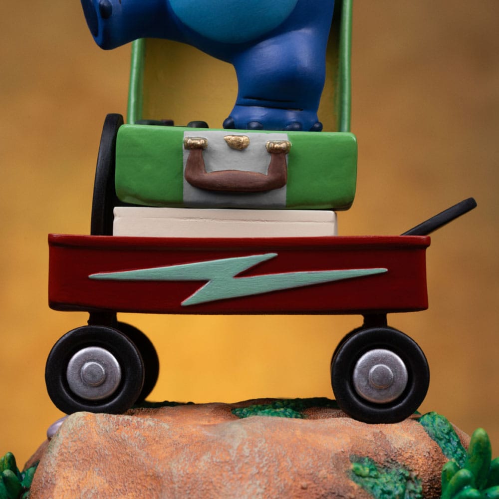 Lilo & Stitch Estatua 1/10 Art Scale Stitch 17 cm