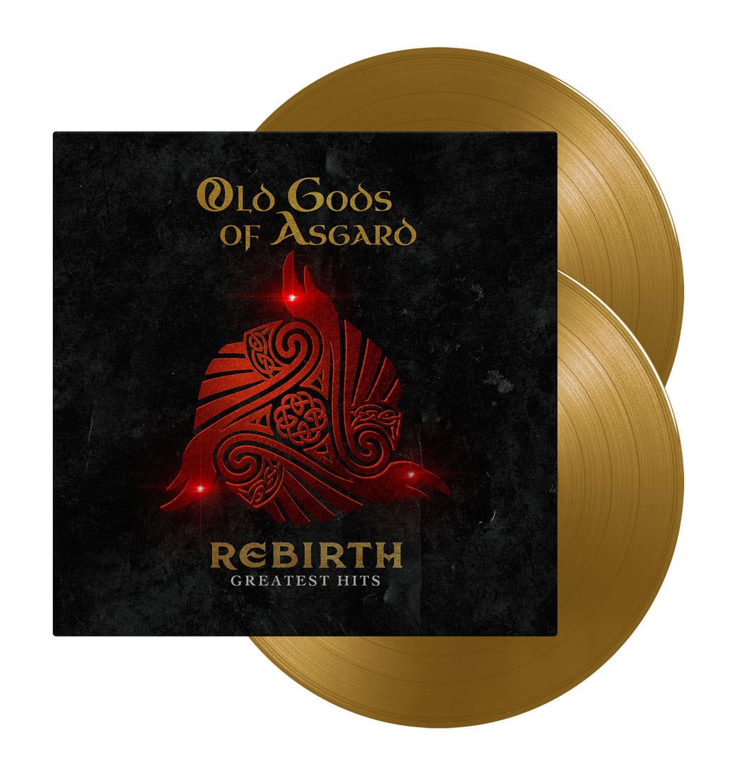 Old Gods of Asgard - Rebirth (Greatest Hits) Vinilo 2xLP (oro) Frikytopia