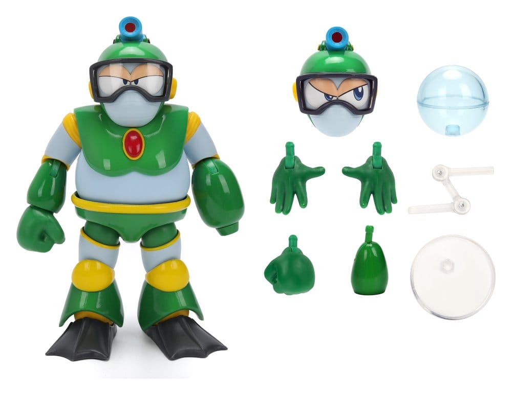 Mega Man Figuras Bubble Man 11 cm