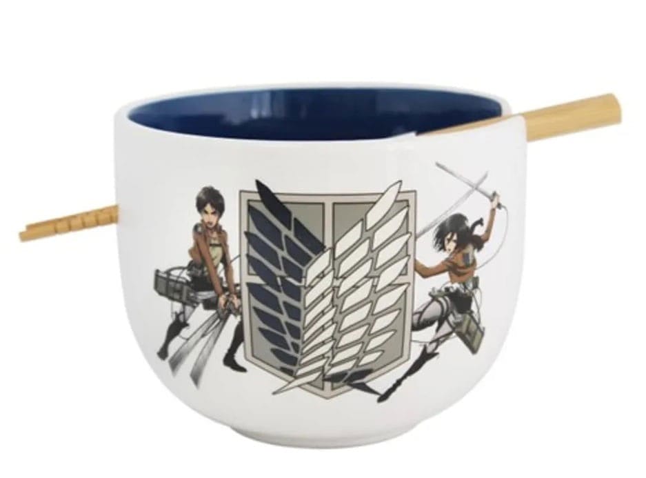 Attack on Titan Bol para Ramen con Palillos Survey Corps 414 ml