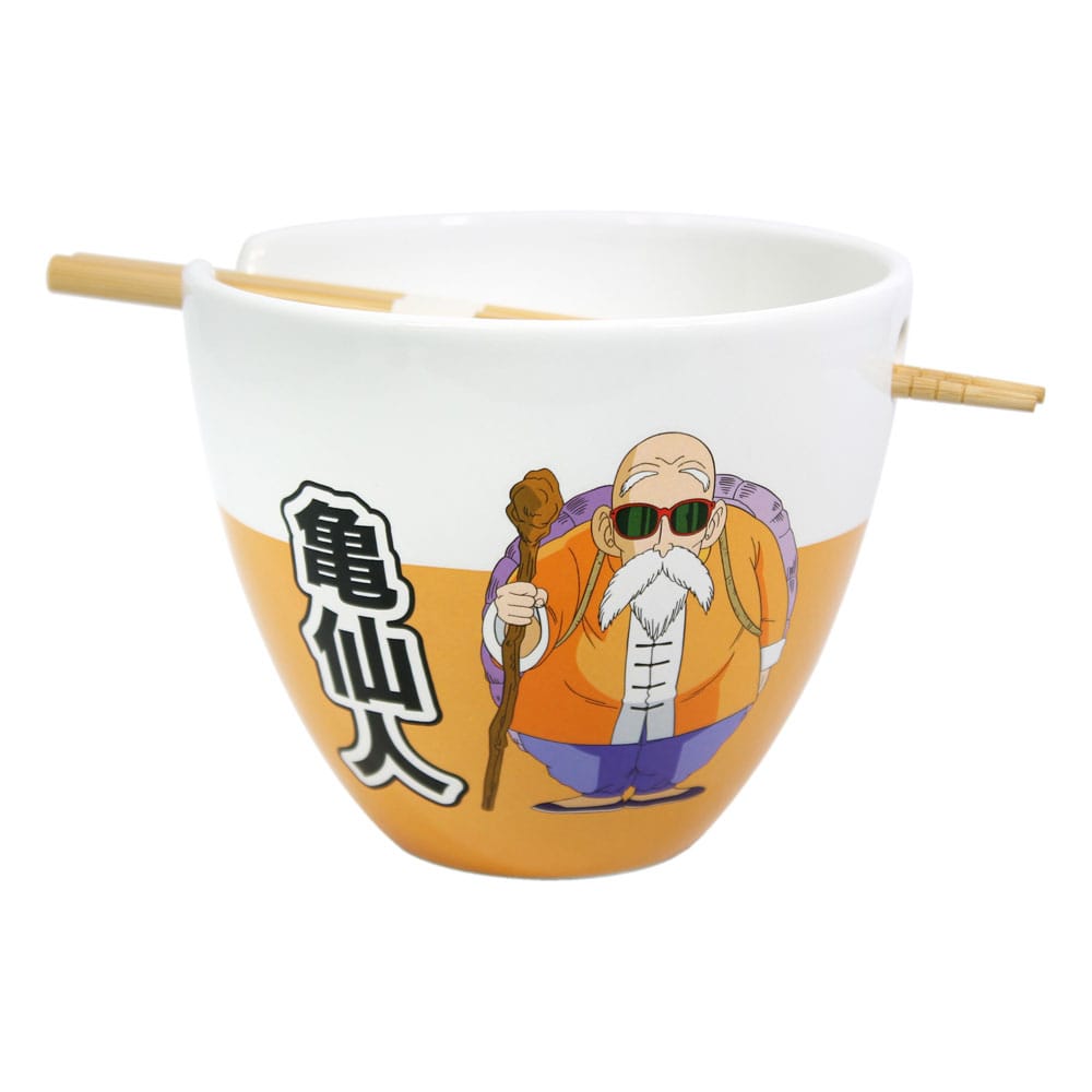 Dragon Ball Z Bol para Ramen con Palillos Maestro Roshi 473 ml