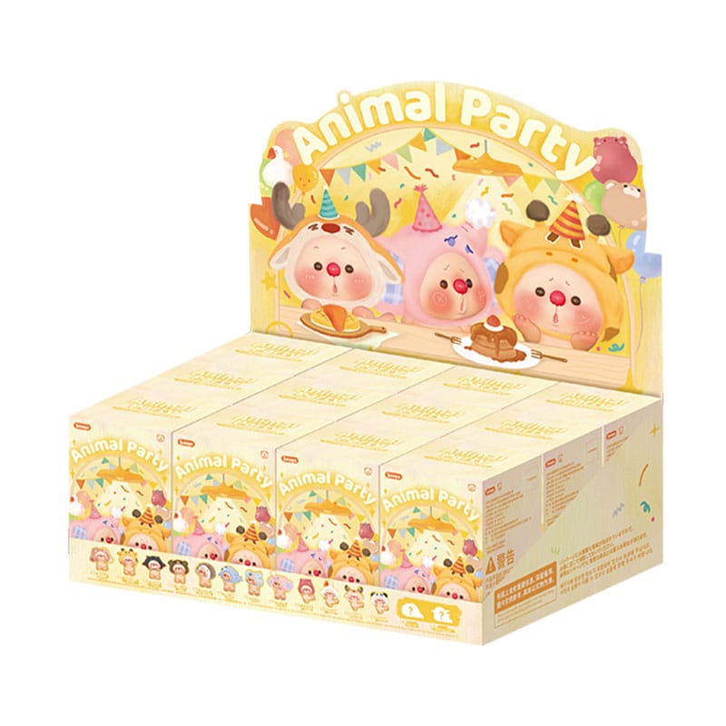 Oyo: Animal Party Mini Series Blind Box Figura 5 - 7 cm Display (12) Frikytopia
