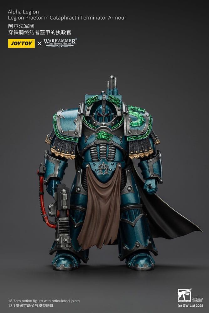 Warhammer The Horus Heresy Figura Alpha Legion Legion Praetor in Cataphractii Terminator Armour 18 cm Frikytopia