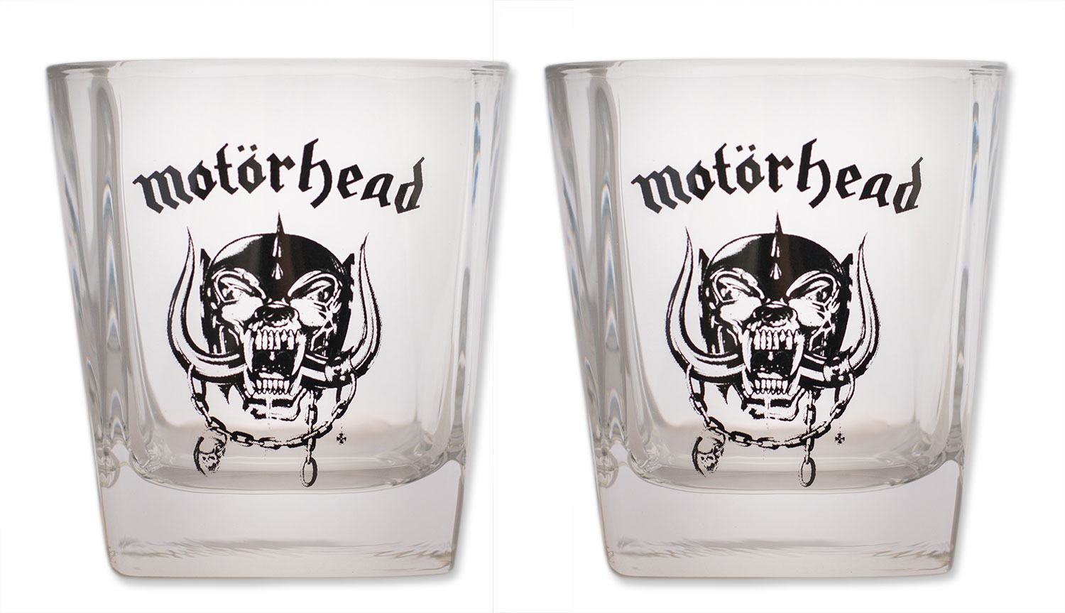 Motorhead Pack de 2 Vasos de Whiskey Frikytopia