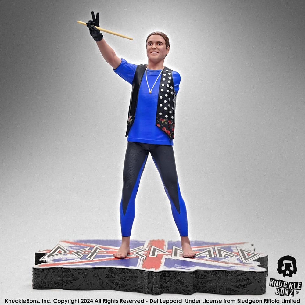 Def Leppard Estatua Rock Iconz Rick Allen 24 cm Frikytopia