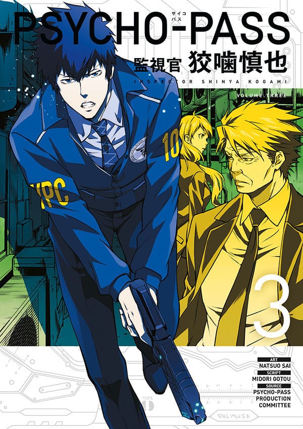 Psycho-Pass: Inspector Shinya KogamiManga Volume 3 *INGLÉS*