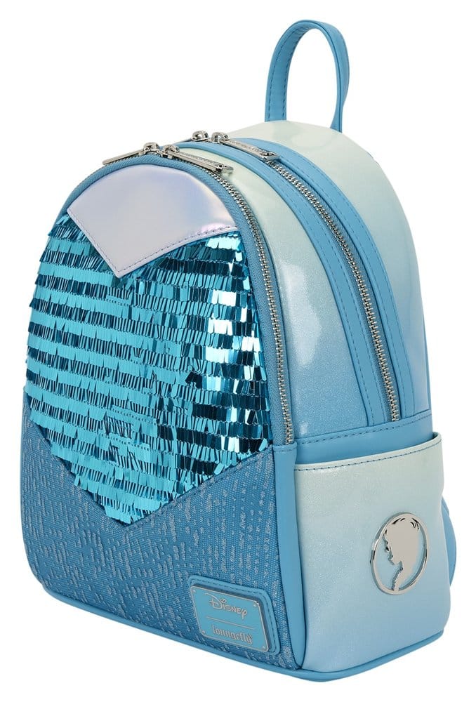 Frozen: El reino del hielo by Loungefly Mochila Mini Elsa Glitter Sequin Frikytopia