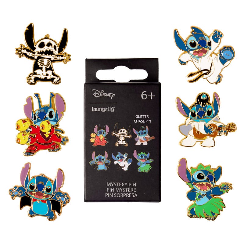 Disney by Loungefly Chapas esmaltadas Blind Box Web Stitch Surtido (12) Frikytopia