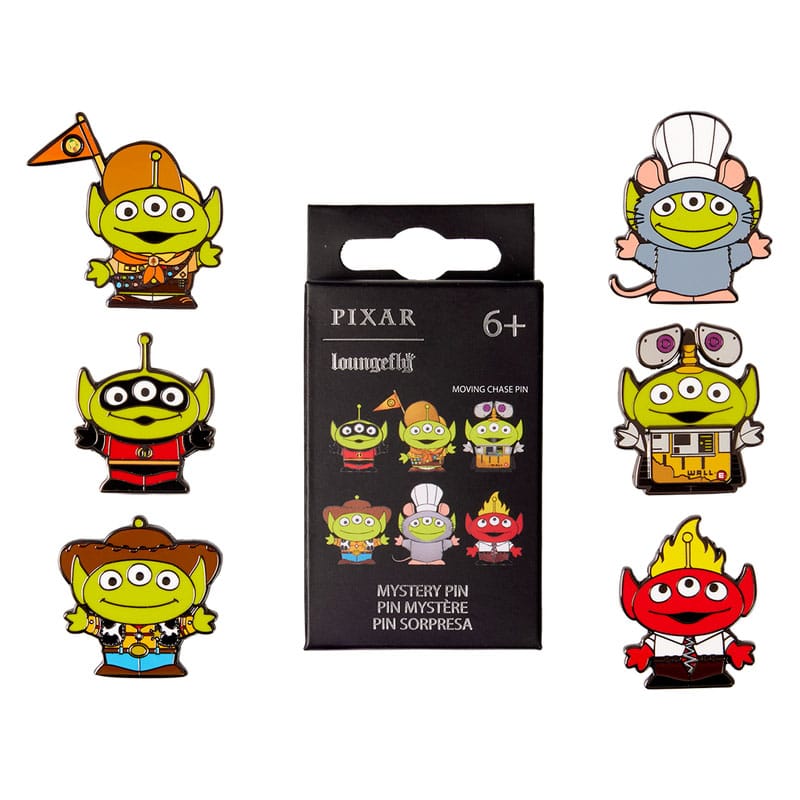 Pixar by Loungefly Chapas esmaltadas Blind Box Aliens Surtido (12)