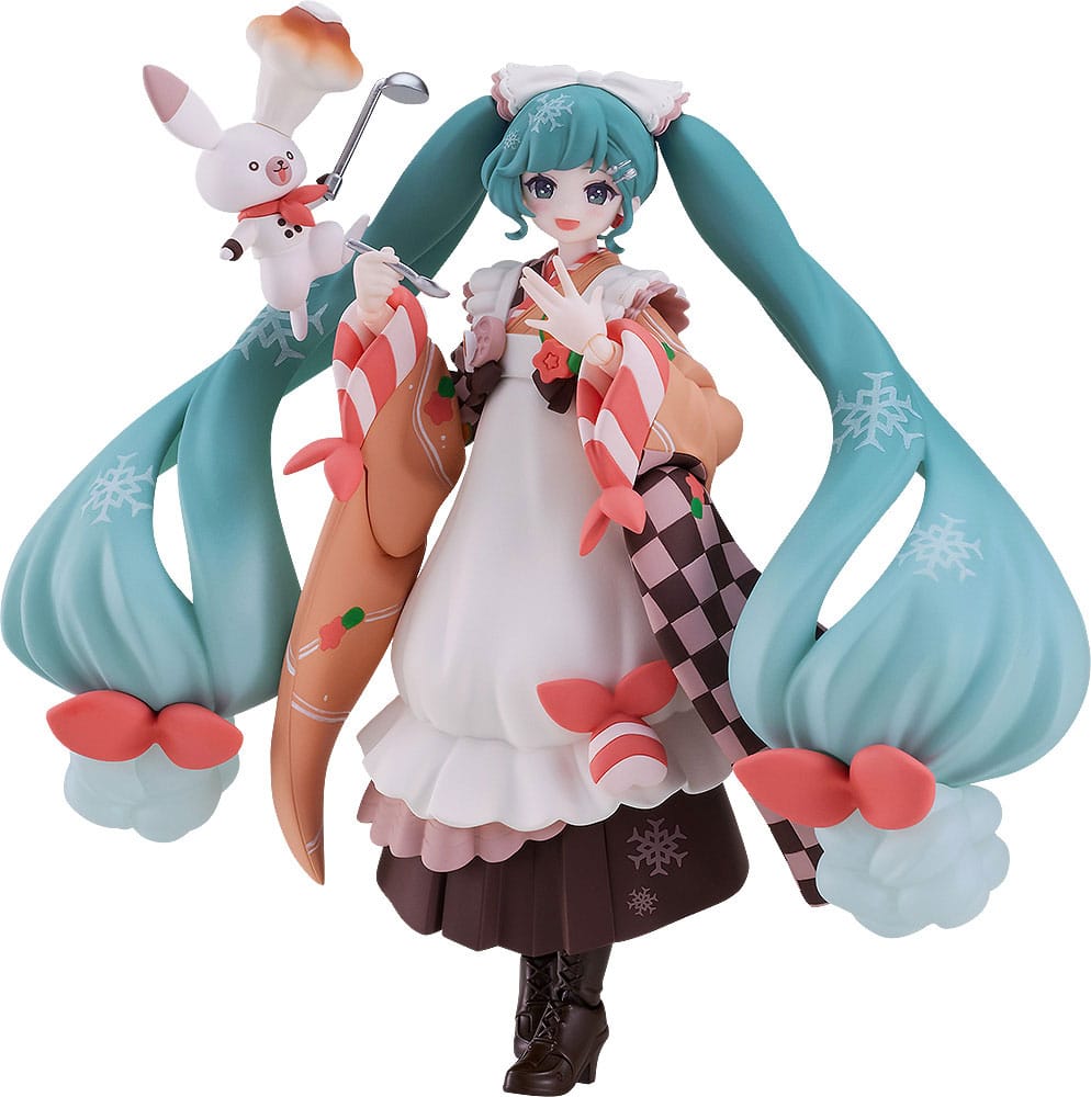 Character Vocal Series 01: Hatsune Miku Figura Figma Snow Miku: Winter Delicacy Ver. 14 cm Frikytopia