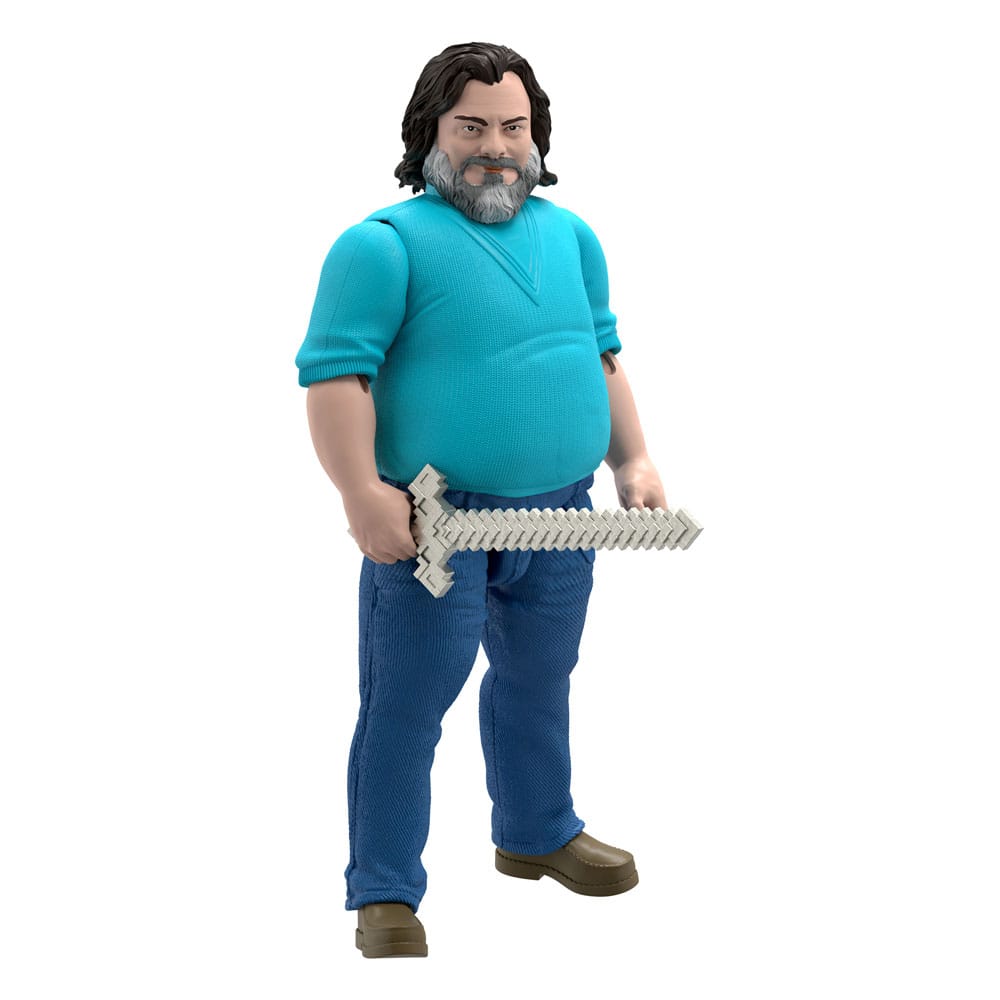 Um Filme Minecraft Figura Grande Steve 30 cm Frikytopia
