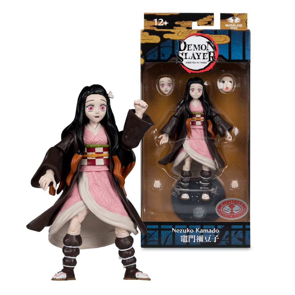 Guardianes de la noche Figura Nezuko Kamado Platinum Edition 14 cm