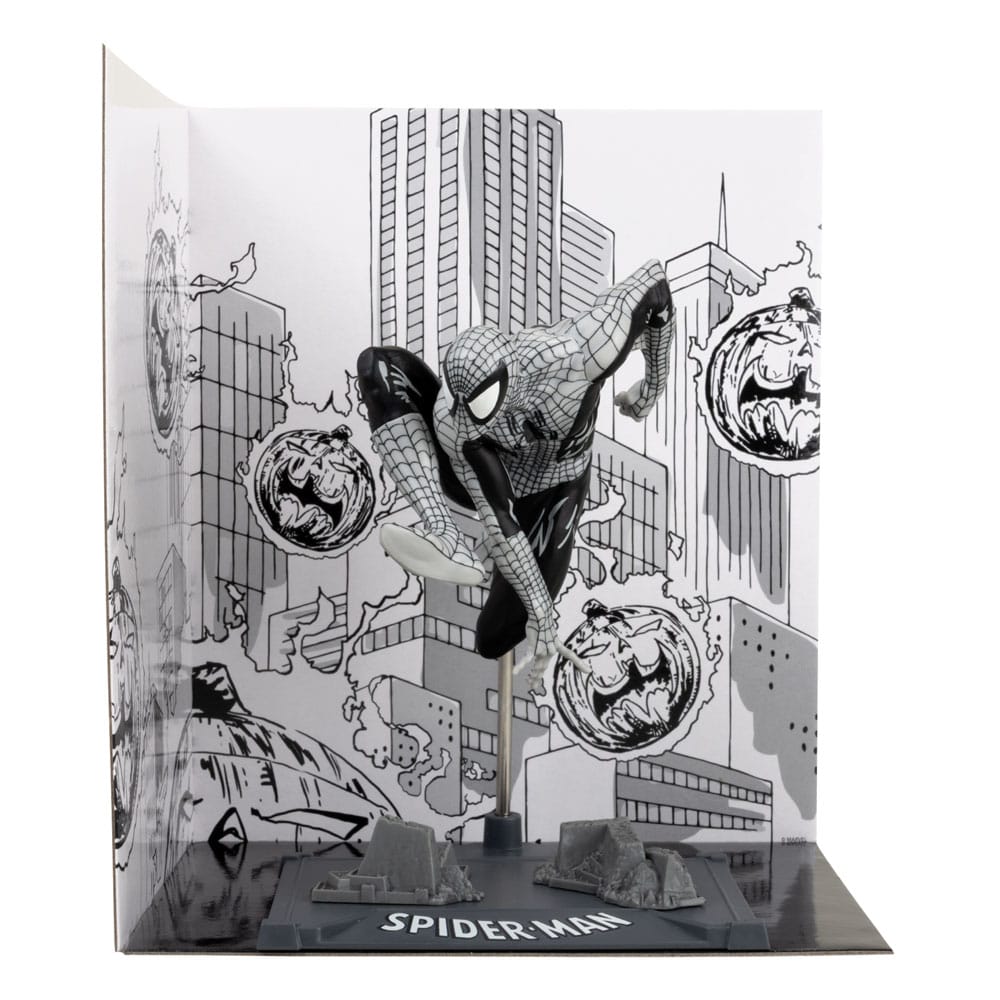 Marvel Collection Estatua PVC 1/10 Spider-Man (Spider-Man #6)(Line Art)(Gold Label) 10 cm