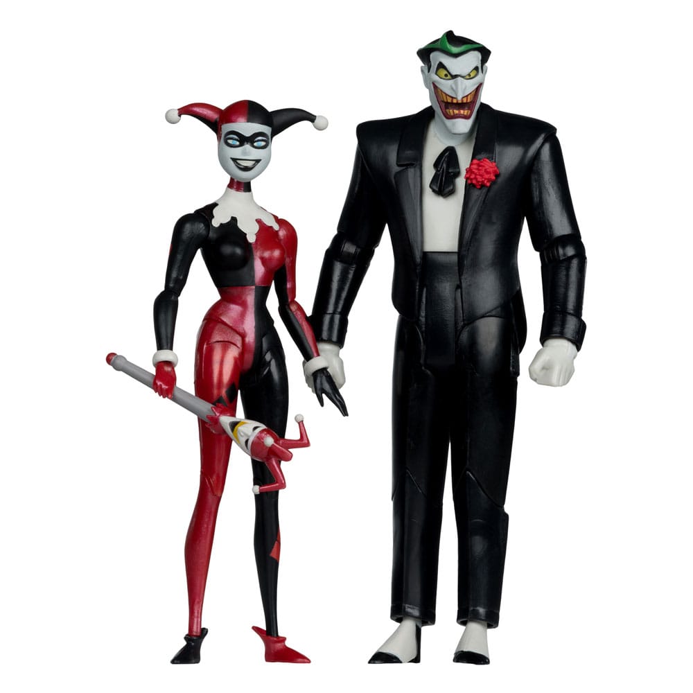 Batman: la serie animada DC Direct Figuras Harley Quinn & The Joker (Mad Love) (Gold Label) 18 cm Frikytopia