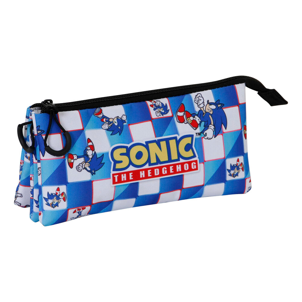 Portatodo Blue Lay Sonic The Hedgehog triple