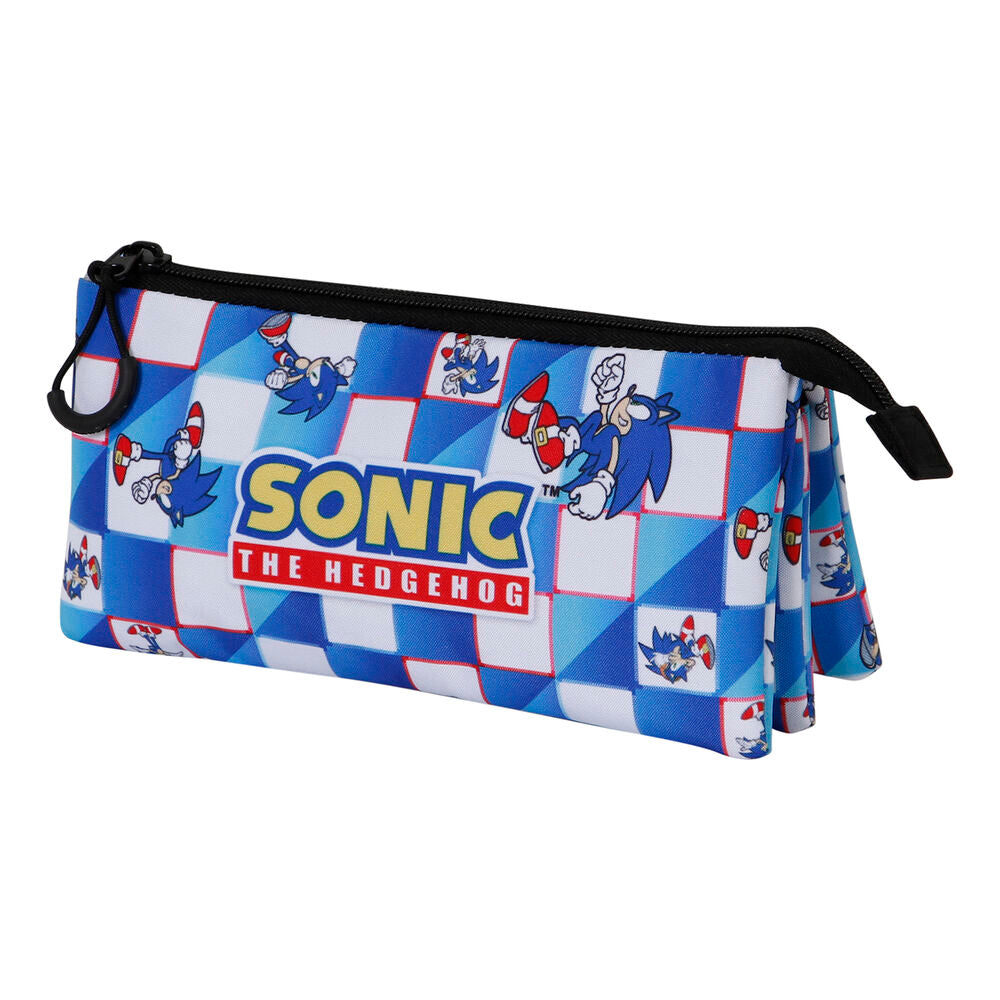 Portatodo Blue Lay Sonic The Hedgehog triple