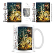 Attack On Titan Taza Special Ops Squad Vs Titans