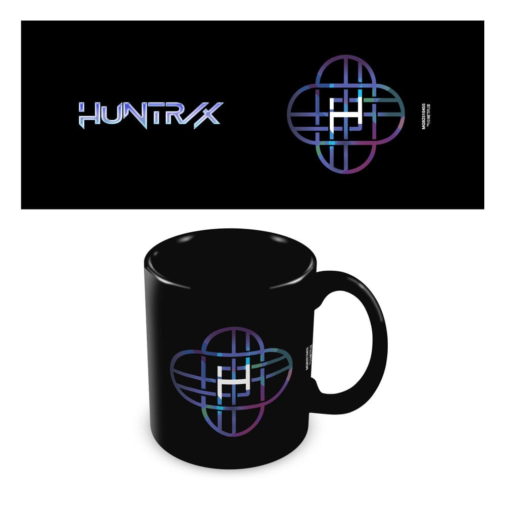 Caneca K-pop Guerreiras Logótipo Huntrix Frikytopia