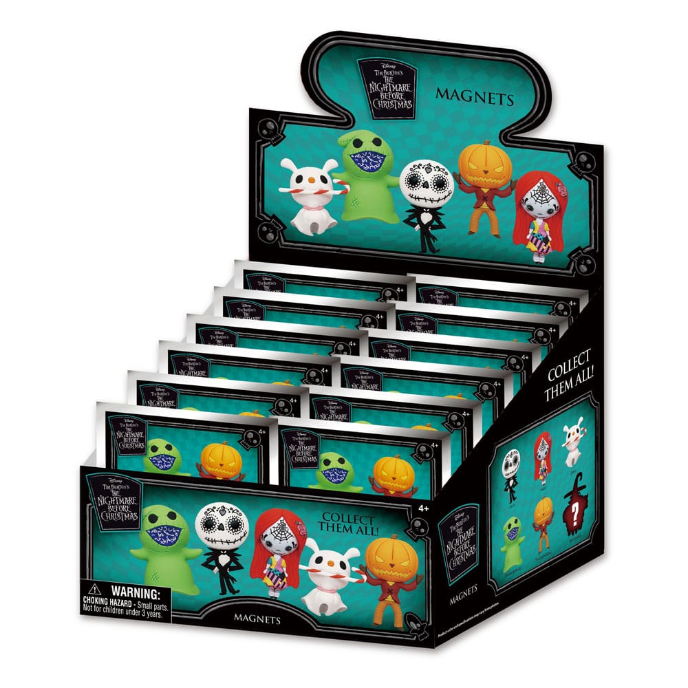 Pesadilla antes de Navidad Imáns blind pack Series 2 Expositor (12)