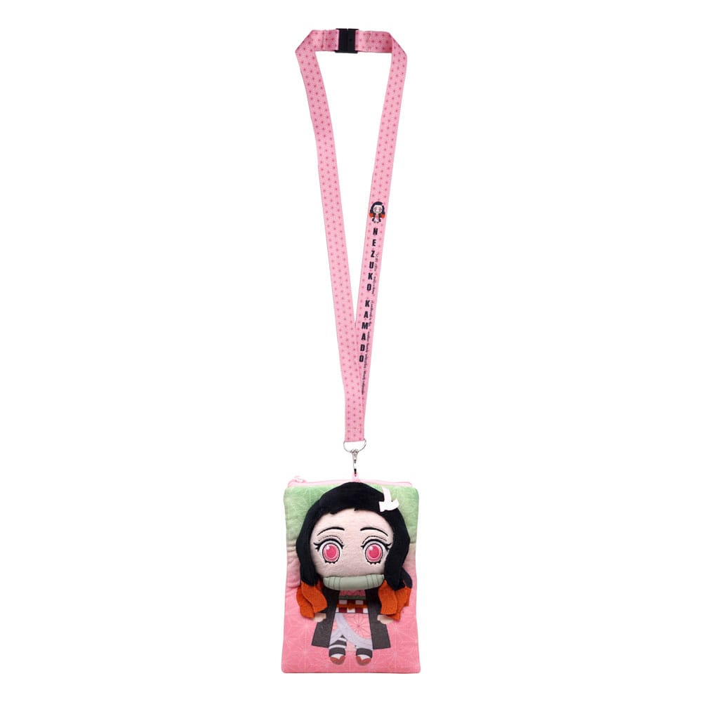 Demon Slayer: Kimetsu no Yaiba Llavero Nezuko Deluxe con tarjetero Pouch