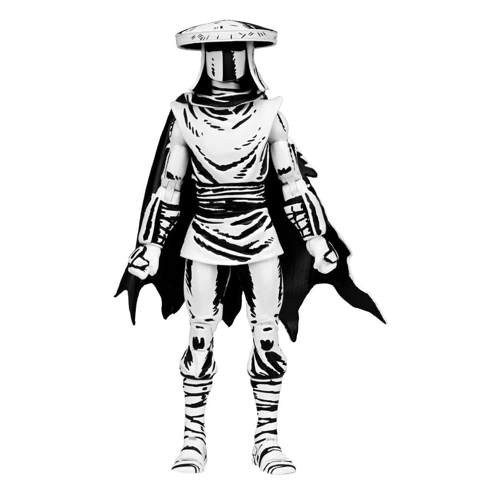 Teenage Mutant Ninja Turtles Figura Elite Foot Ninja Guard Black & White 18 cm Frikytopia