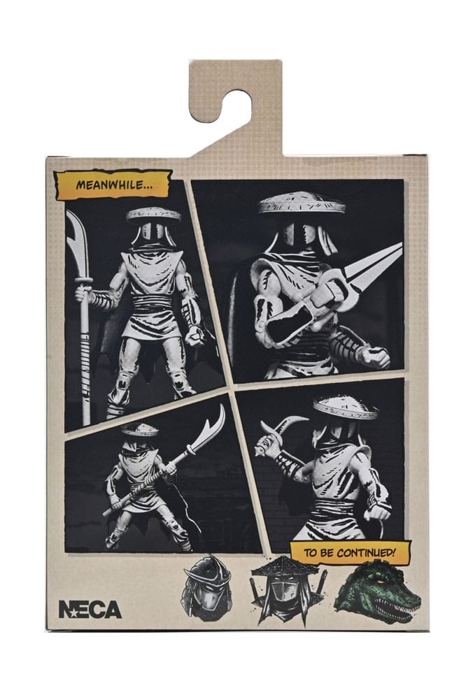 Teenage Mutant Ninja Turtles Figura Elite Foot Ninja Guard Black & White 18 cm