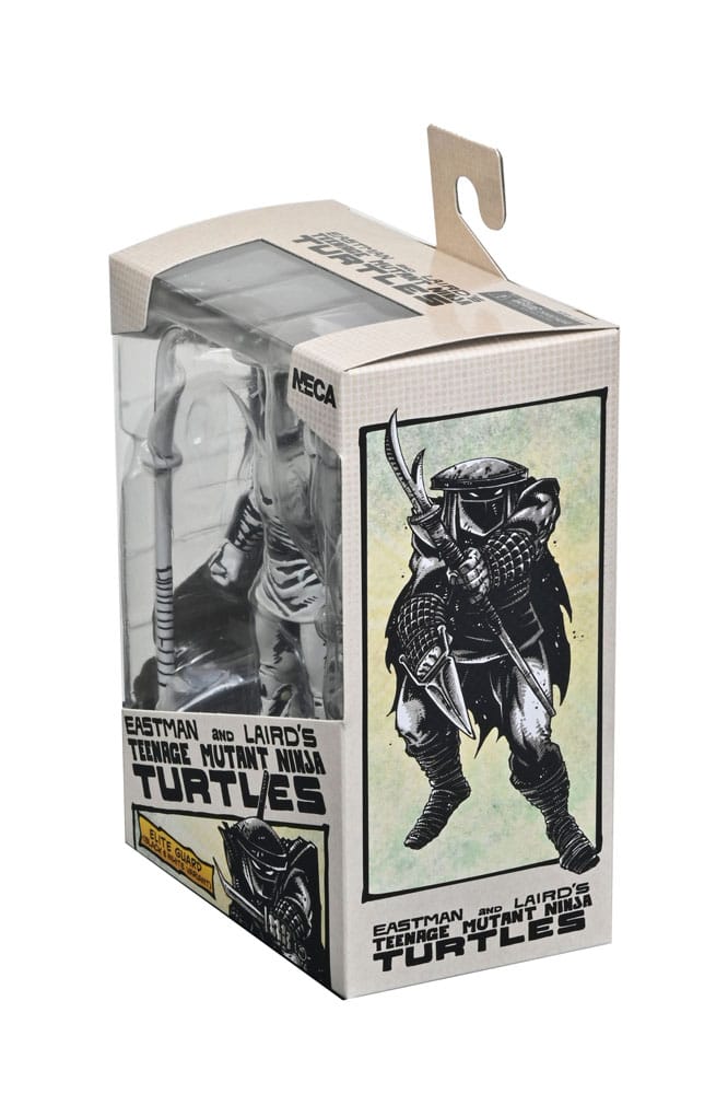 Teenage Mutant Ninja Turtles Figura Elite Foot Ninja Guard Black & White 18 cm