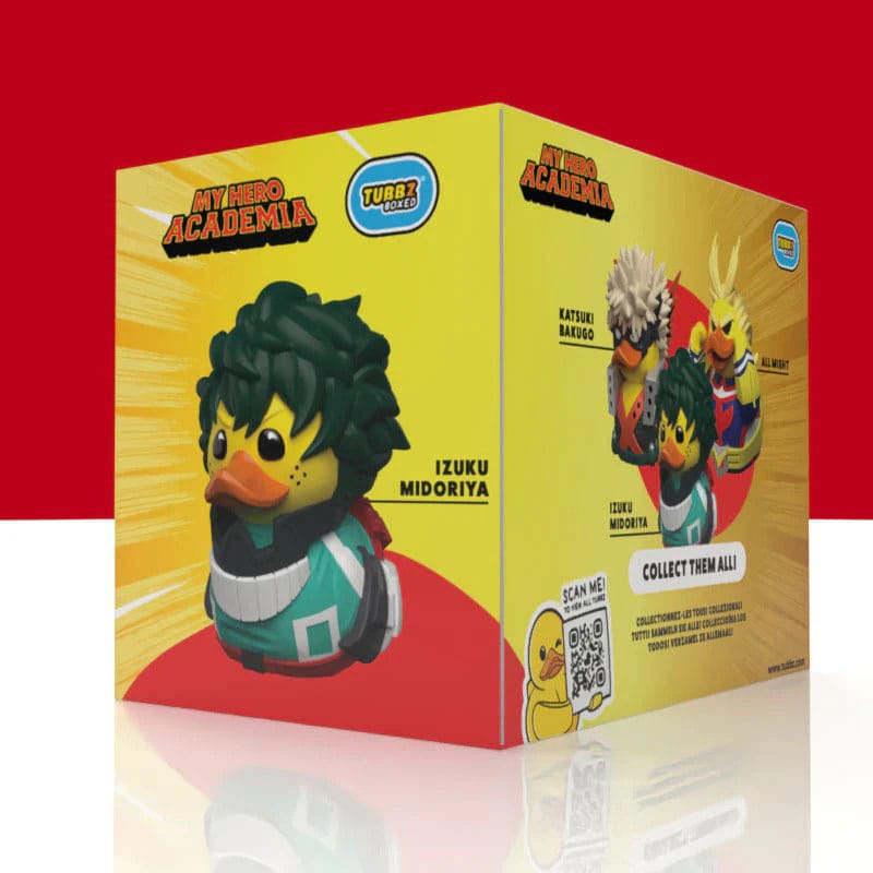 My Hero Academia Tubbz Figura PVC Izuku Midoriya (Deku) Boxed Edition 10 cm