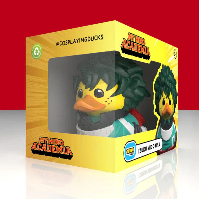 My Hero Academia Tubbz Figura PVC Izuku Midoriya (Deku) Boxed Edition 10 cm