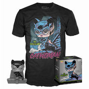 Pop & tee dc jim lee catwoman funko + camiseta talla l