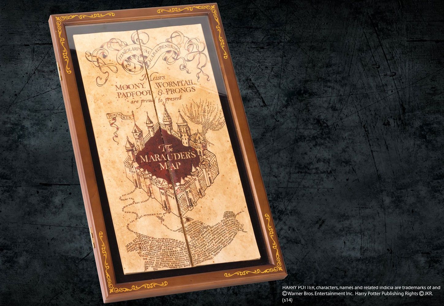 Harry Potter Expositor Mapa Marauders Frikytopia