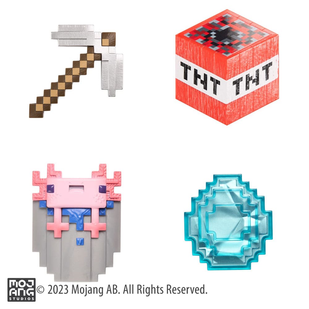 Minecraft Cofre del botín Caves 10 cm