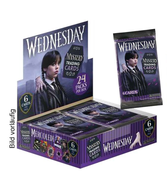 Miércoles Trading Cards Flow Pack Box (24) Frikytopia