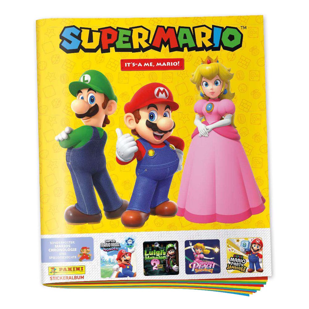 Super Mario 2 Álbum para Cromos *Edición Alemán* Frikytopia