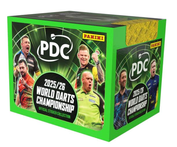 PDC World Darts Championship 2025/26 Stickers Box (36) Frikytopia