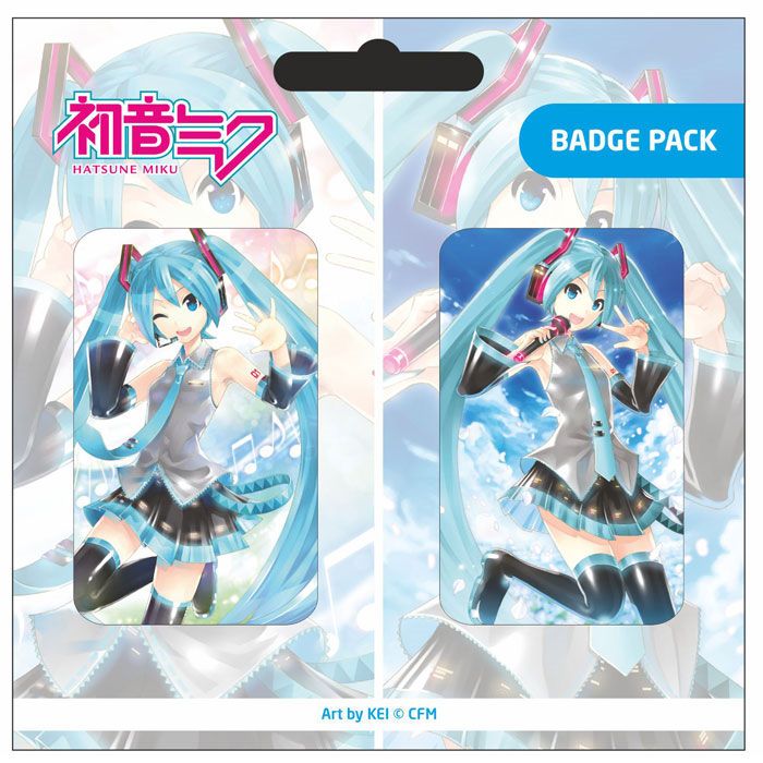 Hatsune Miku Pack de Chapas Set A Frikytopia