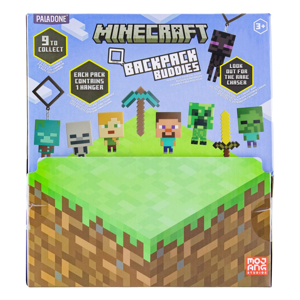 Minecraft Colgantes para maletas Mystery Bags Series 4 Exspositor (24)