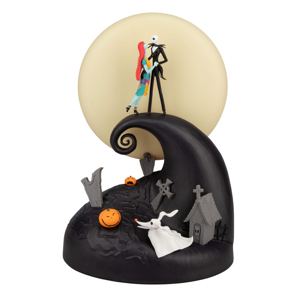Pesadilla antes de Navidad Lámpara Diorama Jack & Sally Frikytopia