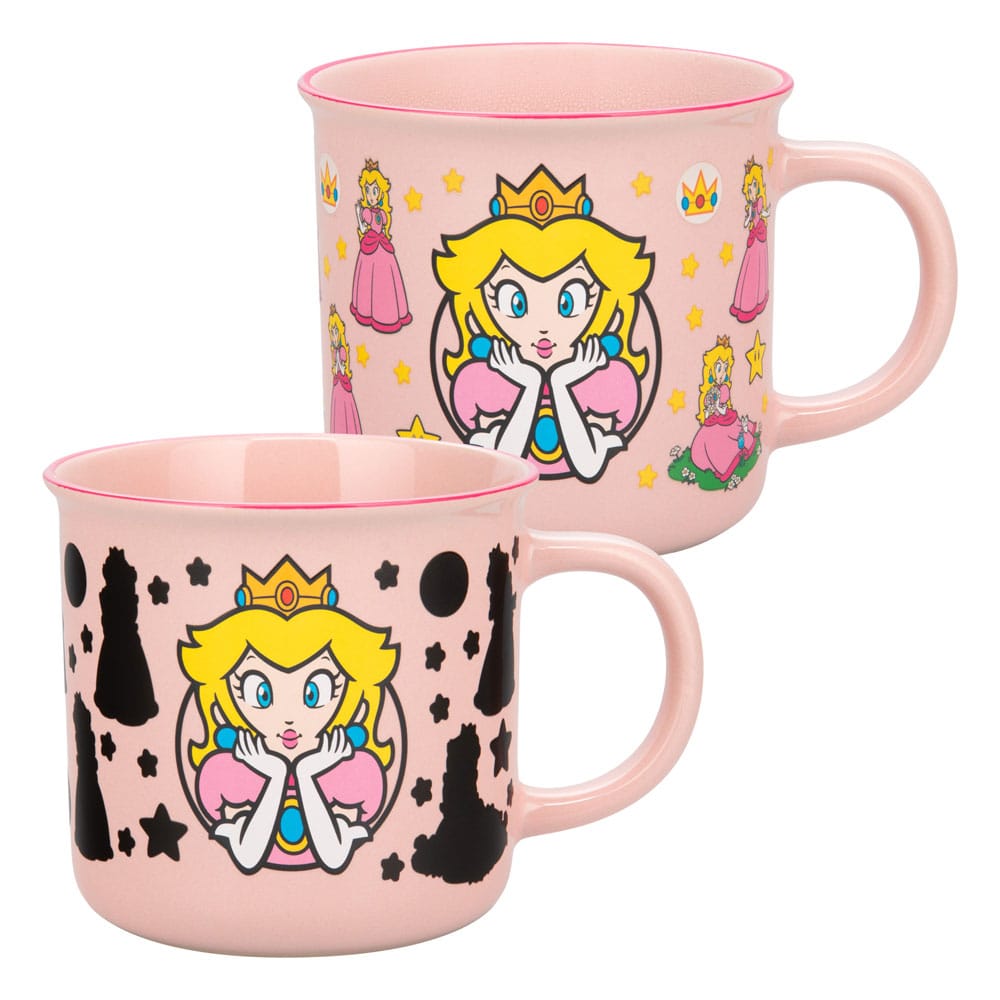 Super Mario Taza sensitiva al calor Princess Peach Frikytopia