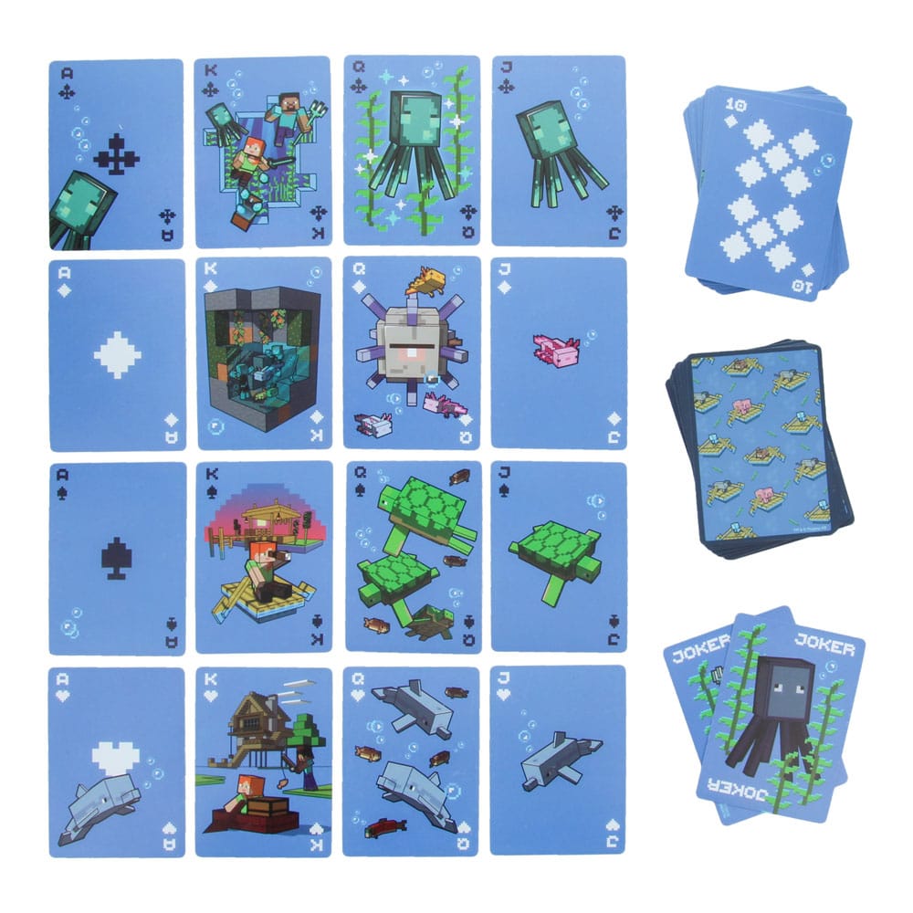 Minecraft Baraja de Naipes Waterproof
