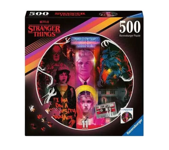 Stranger Things Puzzle redondo Friends Don't Lie (500 piezas) Frikytopia